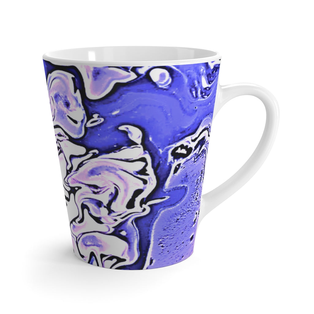 CDEJ Purple Marble Latte Mug