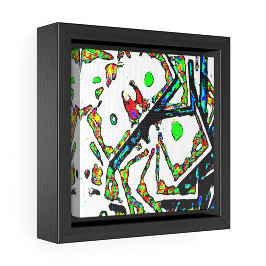 Painted Money Gallery Canvas Wraps, Square Frame