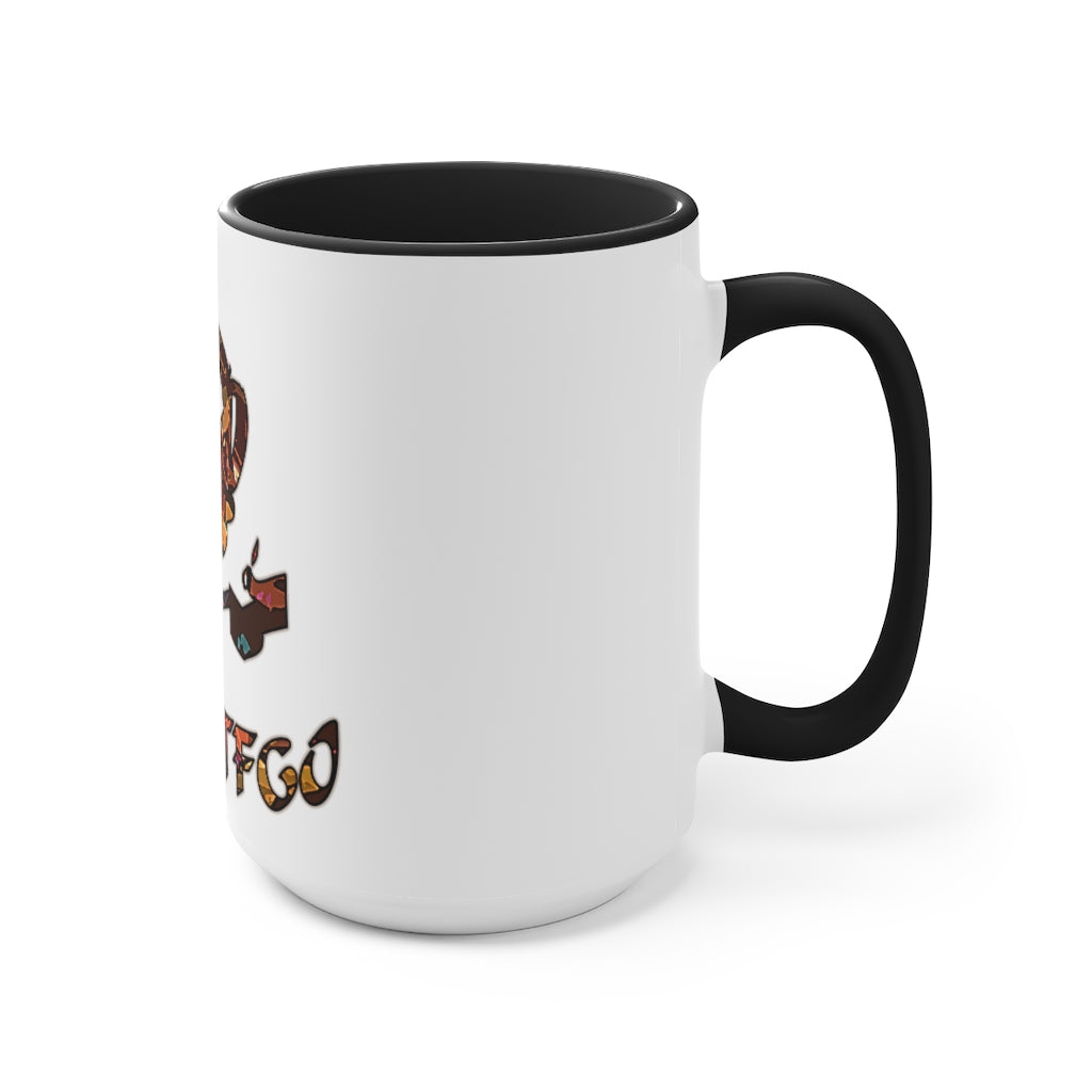 Graphic "Coffee" Accent Mug