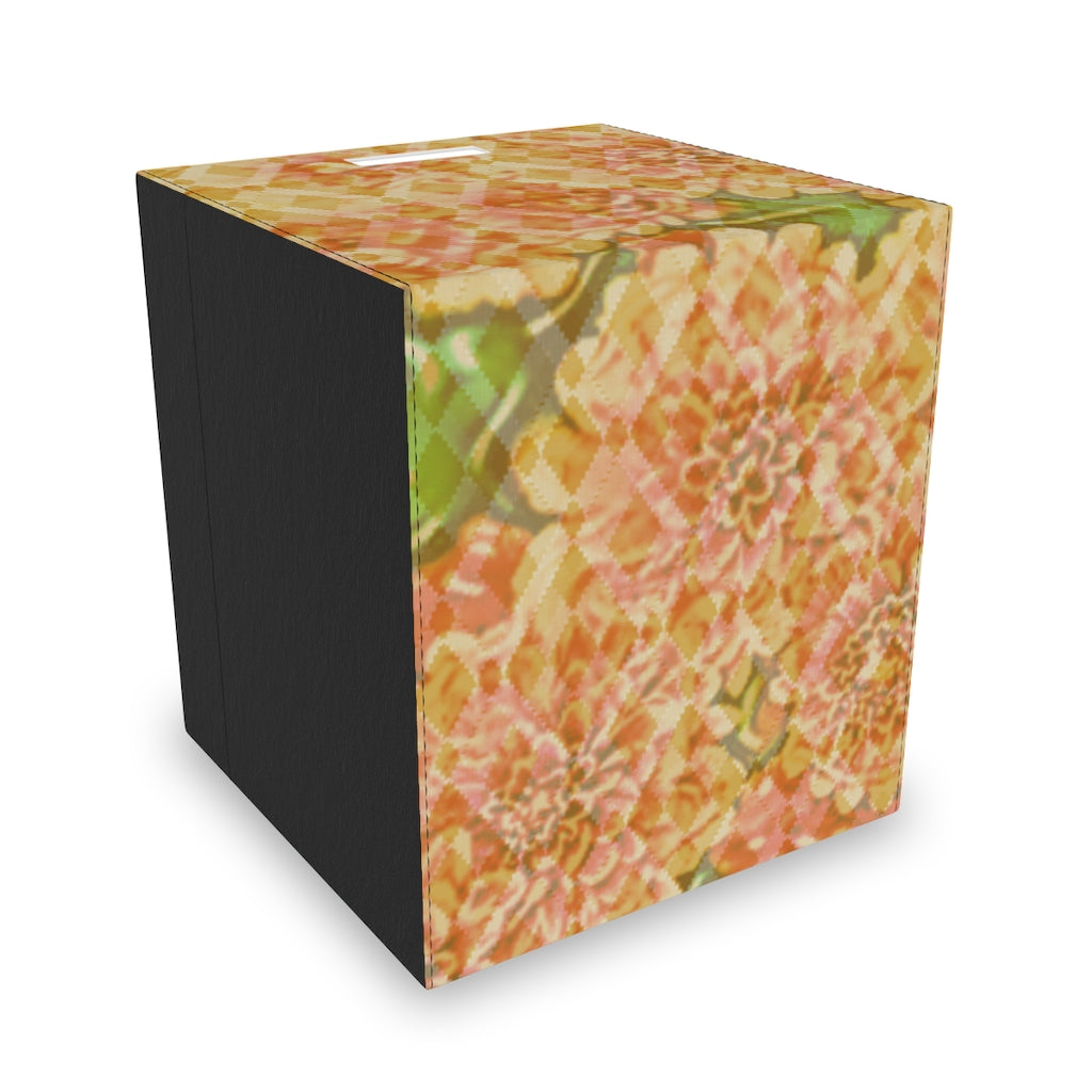 Floral Felt Storage Box