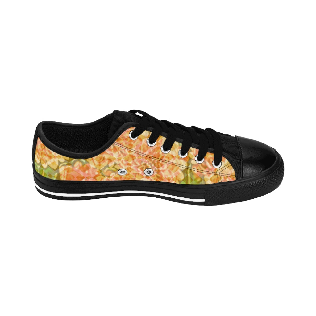 Faded Floral Women's Sneakers