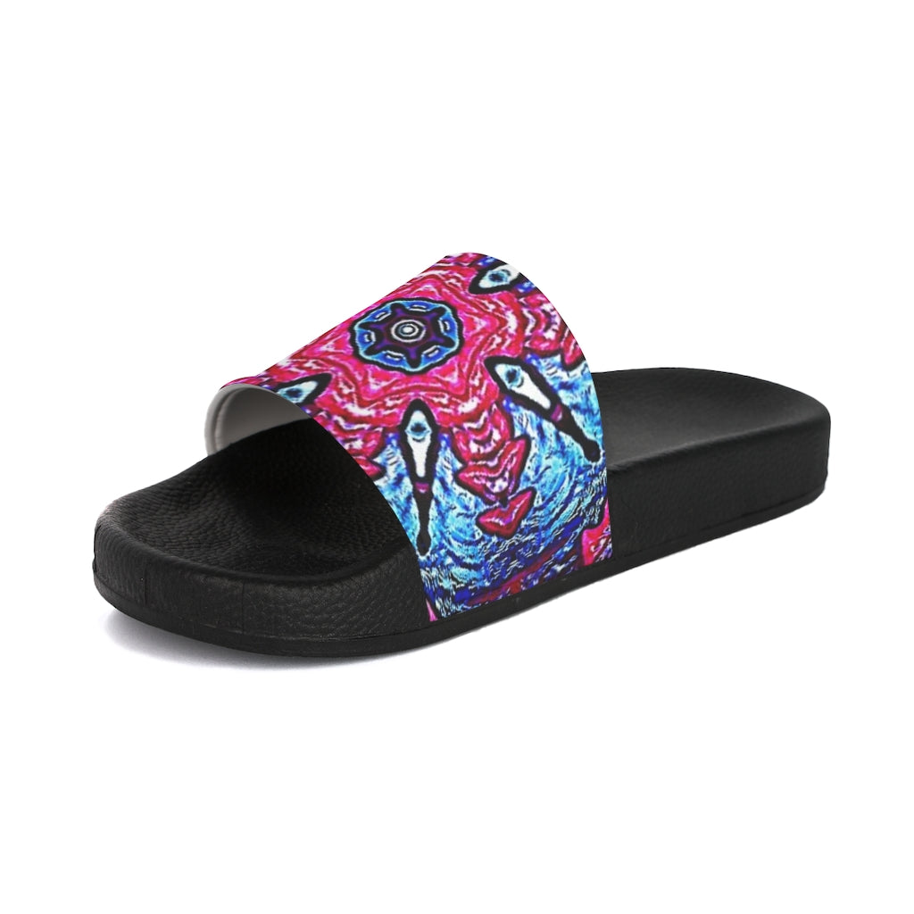 Multi-Colored Women's Slide Sandals