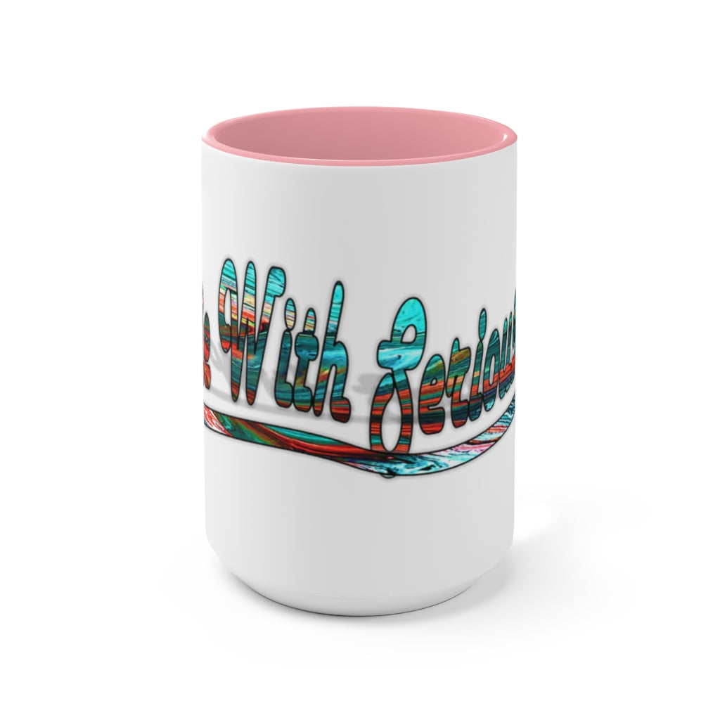 Graphic "Baddie" Accent Mug