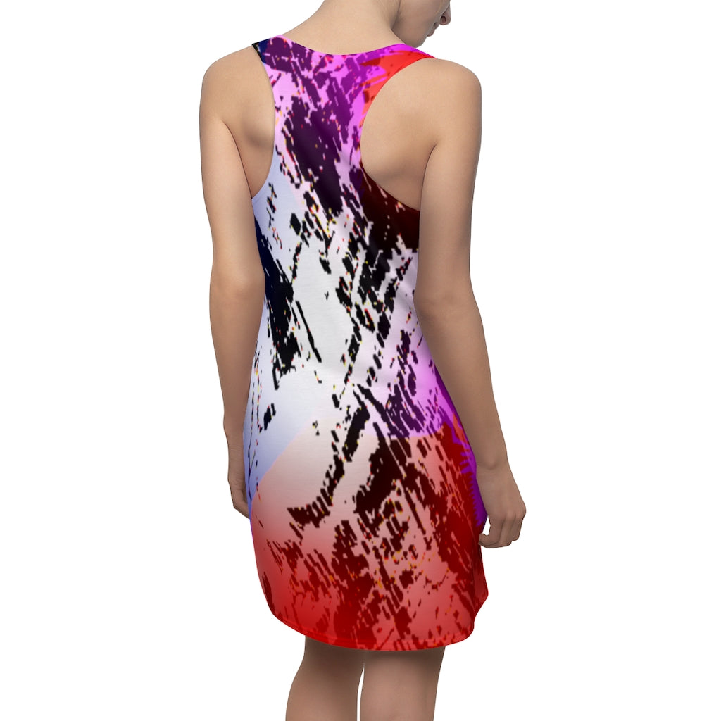 Funky Cut & Sew Racerback Dress