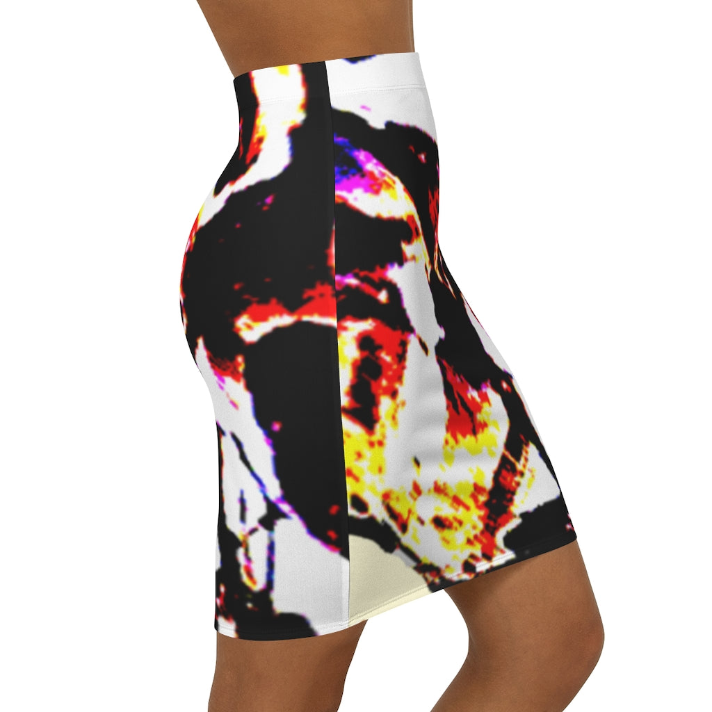 Floral Women's Mini Skirt