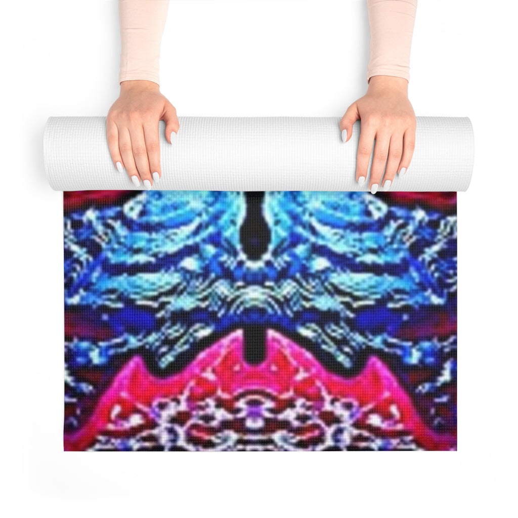 Multi-Colored Foam Yoga Mat