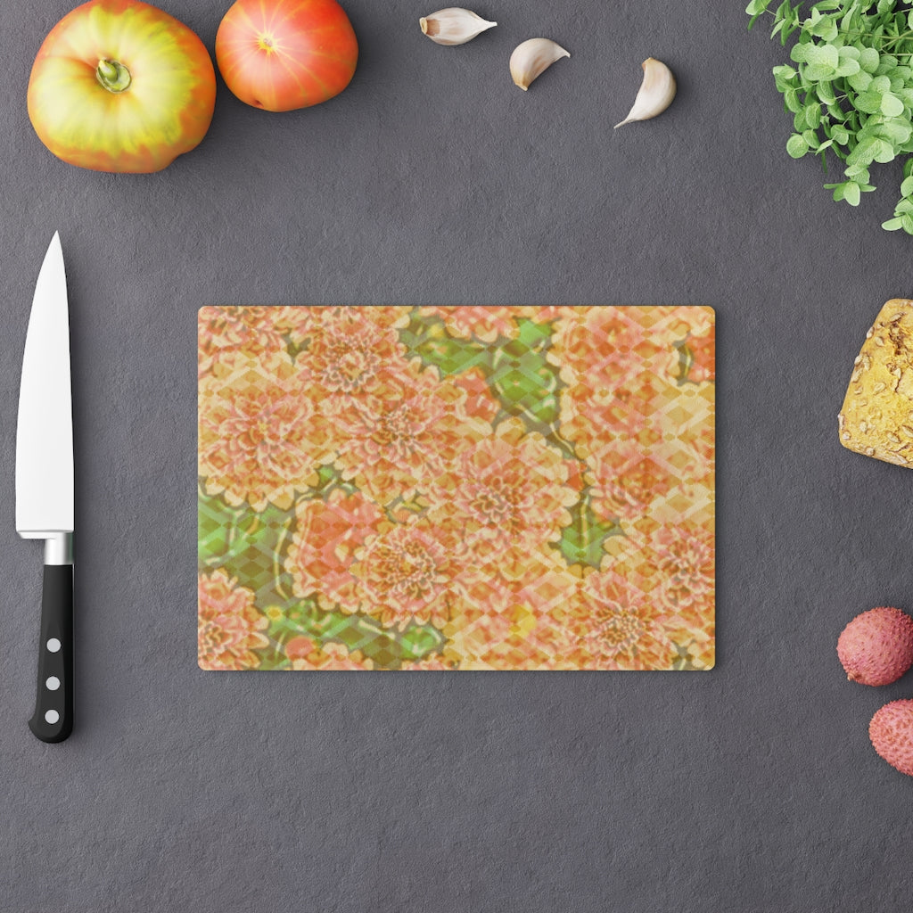 Floral Cutting Board