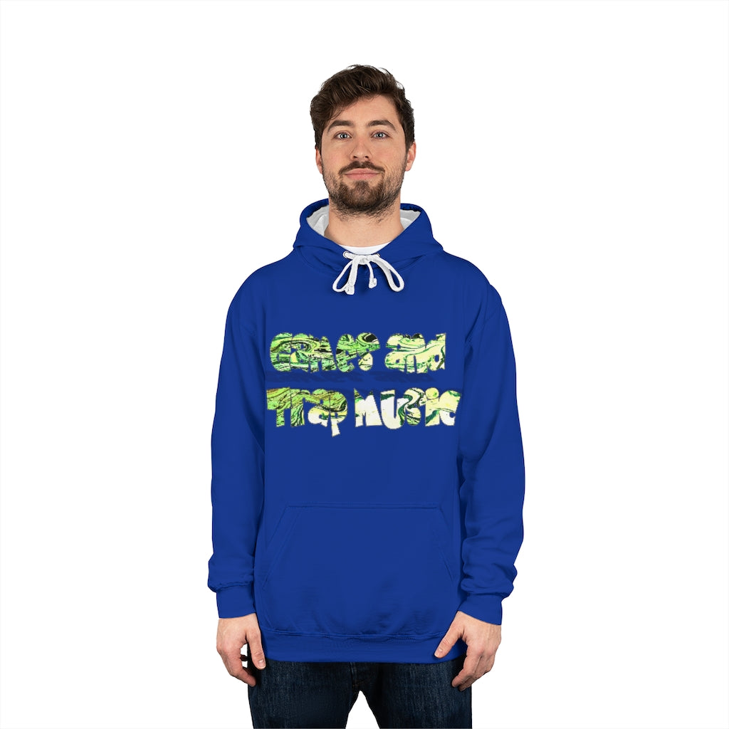 Graphic "Games and Trap Music" Unisex Varsity Hoodie