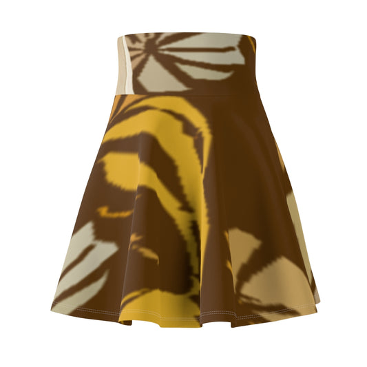 Brown Women's Skater Skirt