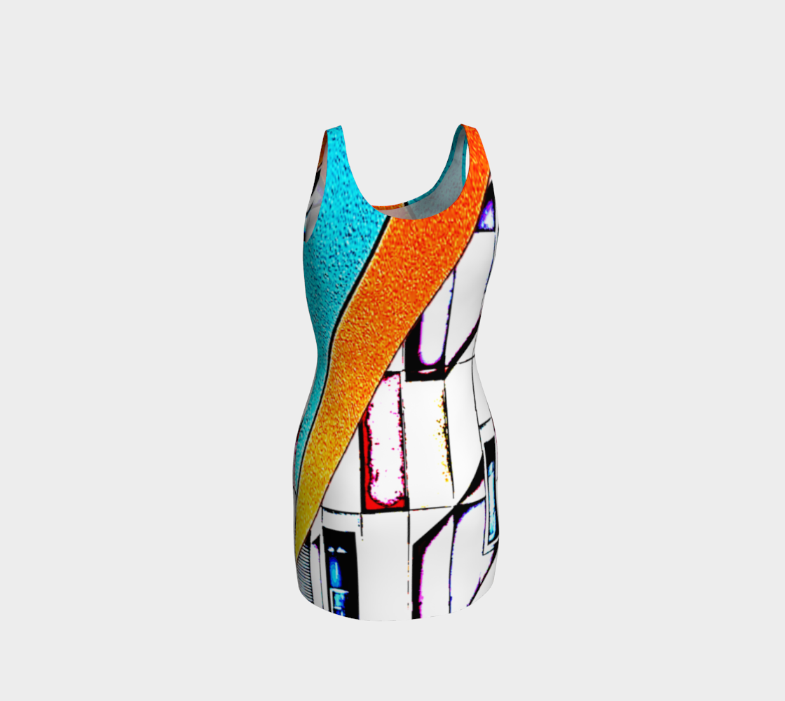 Abstract bodycon Dress