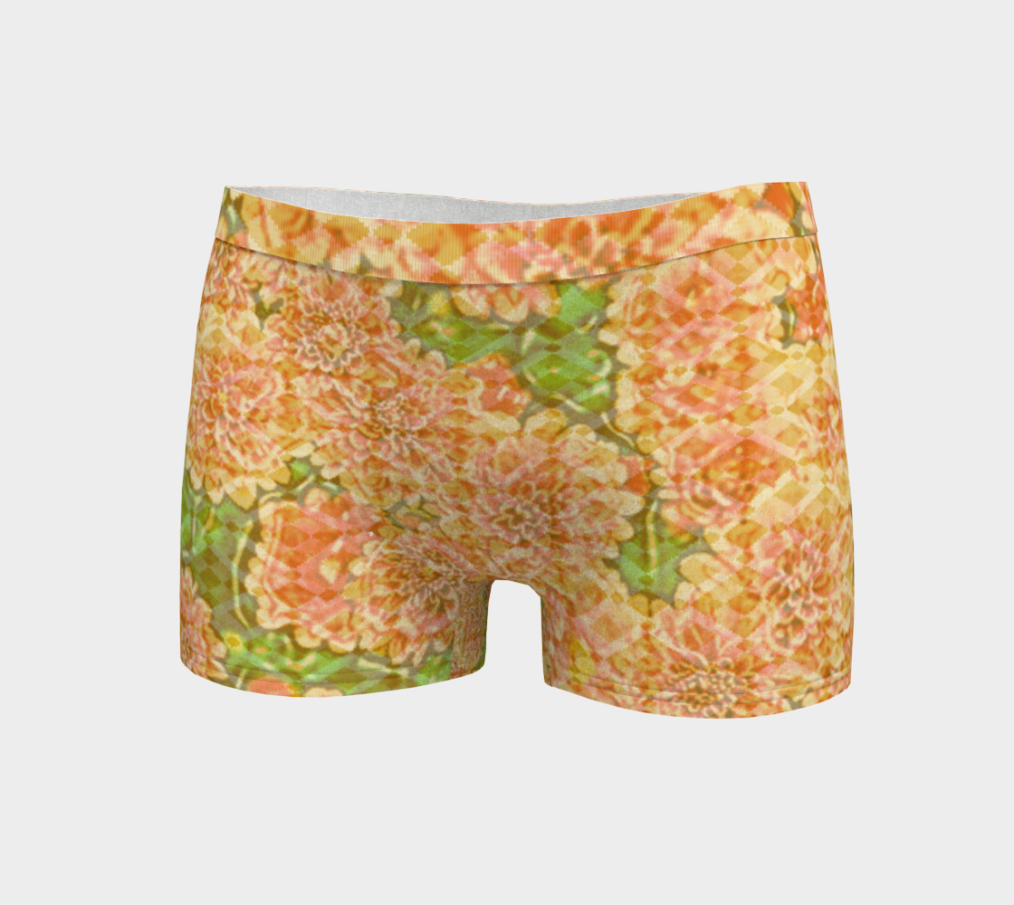 Faded Floral BoyShorts