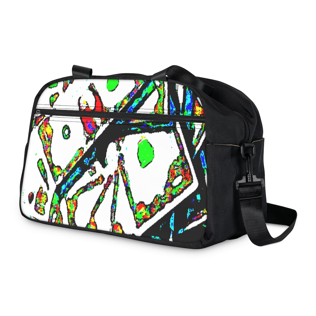 Painted Money Fitness Handbag