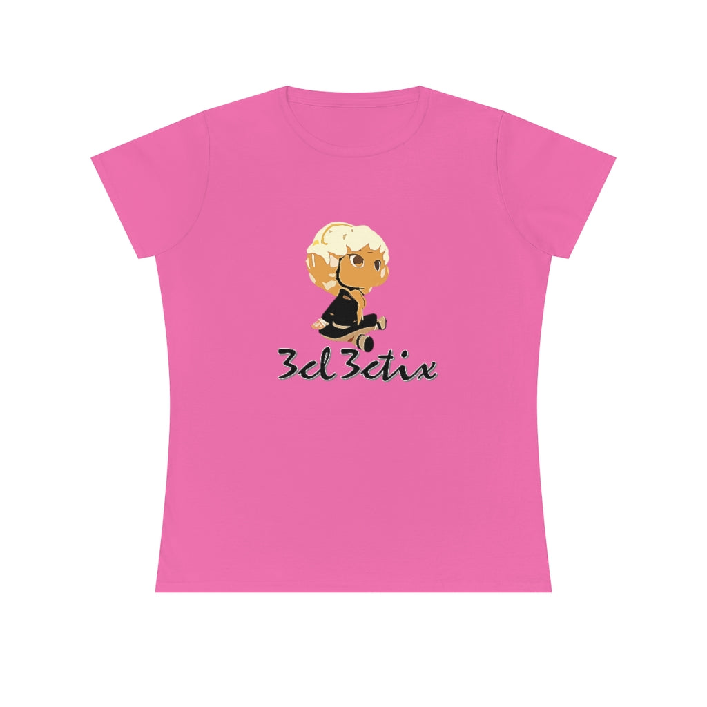 Branded Ladies' Premium Cotton T-Shirt