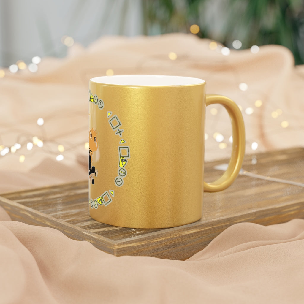 Logo Metallic Mug (Silver\Gold)