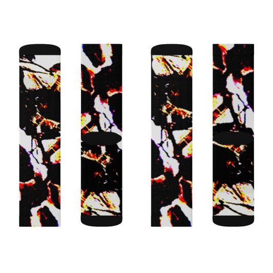 Floral Sublimation Socks