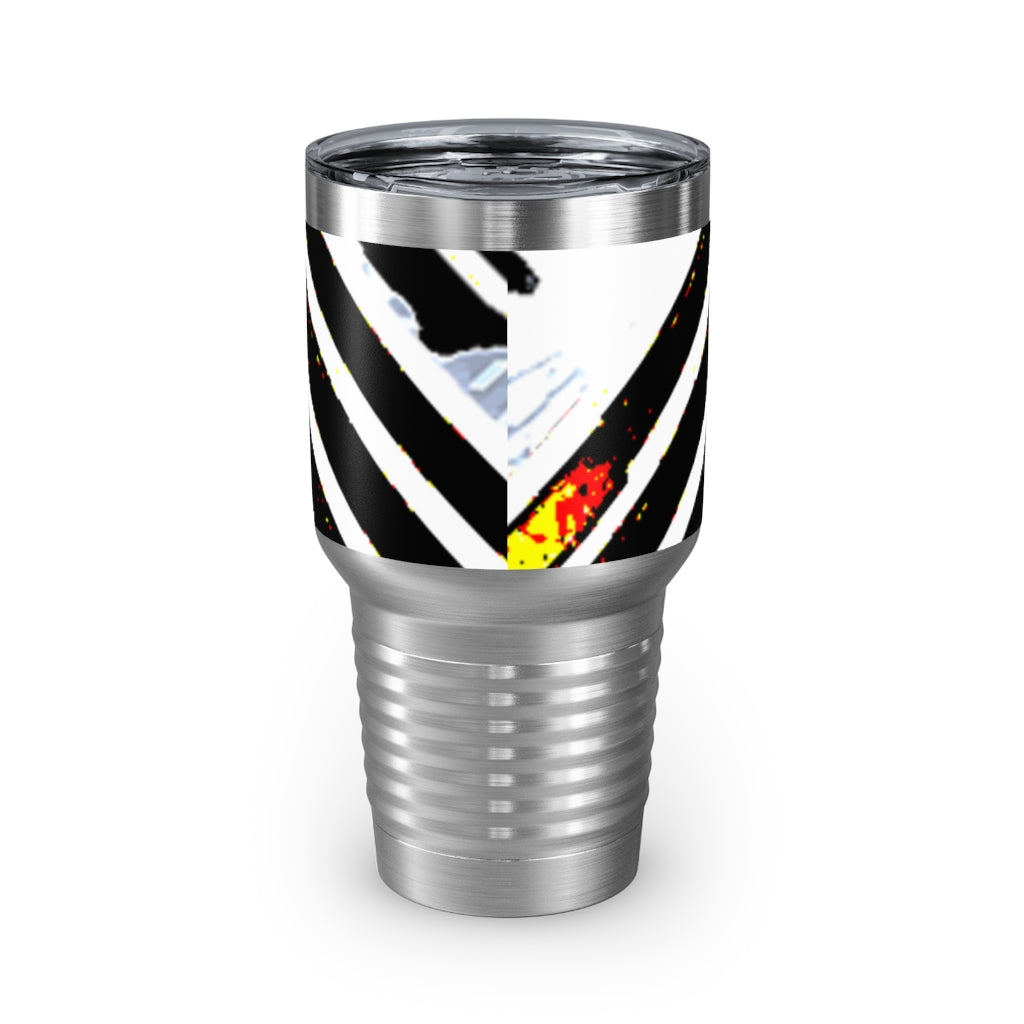 Stripped Ringneck Tumbler