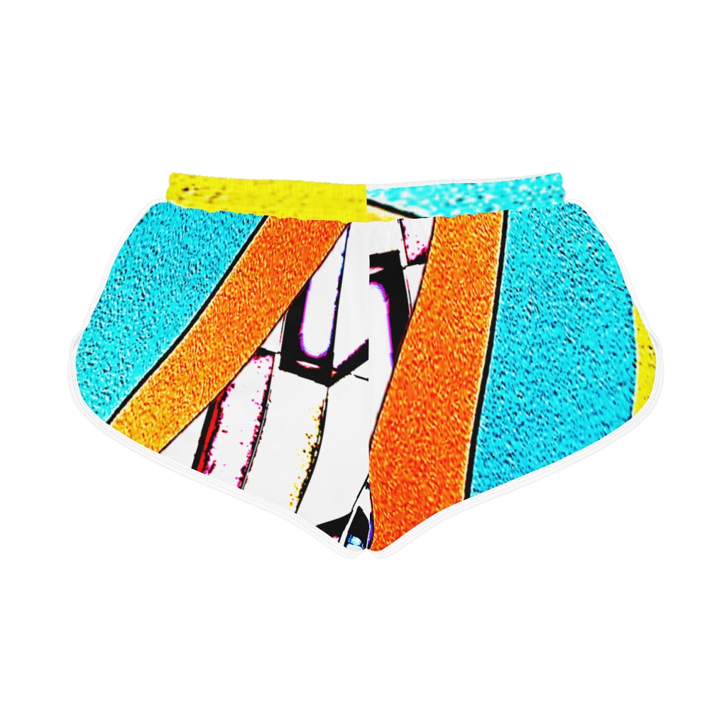 Copy of Multi-Stripped Women's Relaxed Shorts (AOP)