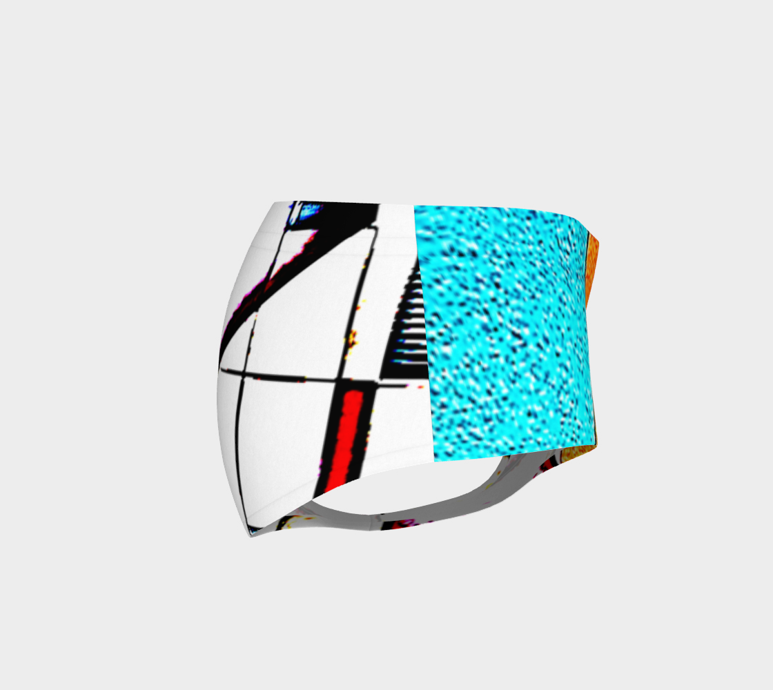 abstract mini shorts