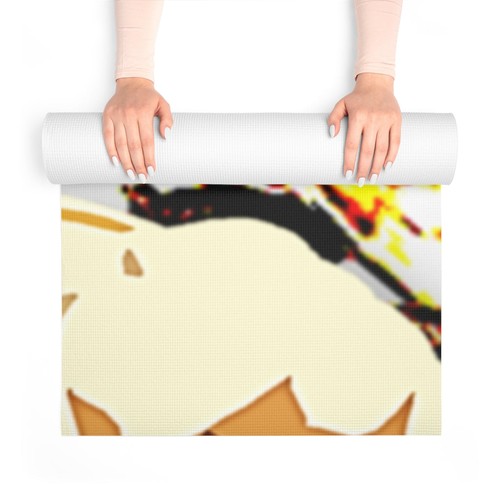 Floral Foam Yoga Mat