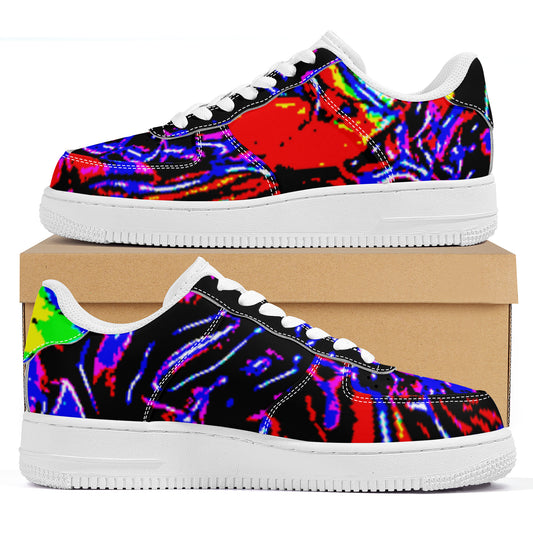 SF_F8 Low Top Unisex Sneaker Deep Floral