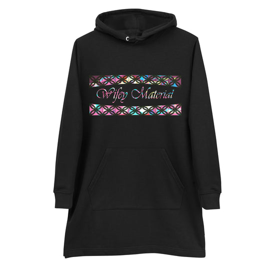 Graphic "Wifey" Hoodie dress