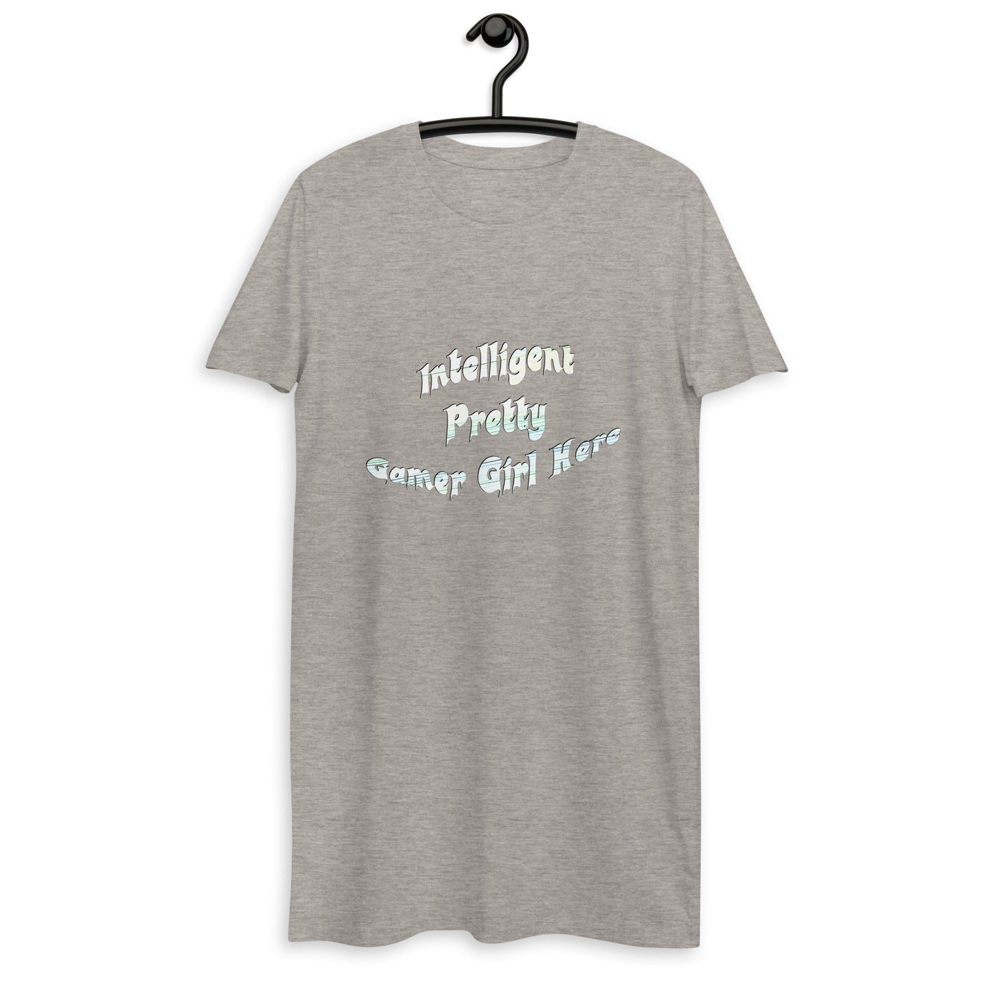 Graphic Gamer Girl Organic cotton t-shirt dress