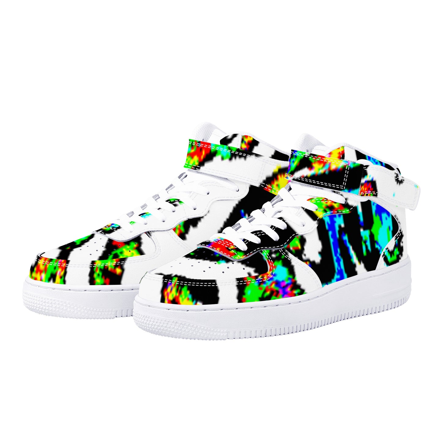 Painted Money High Top Unisex Sneaker