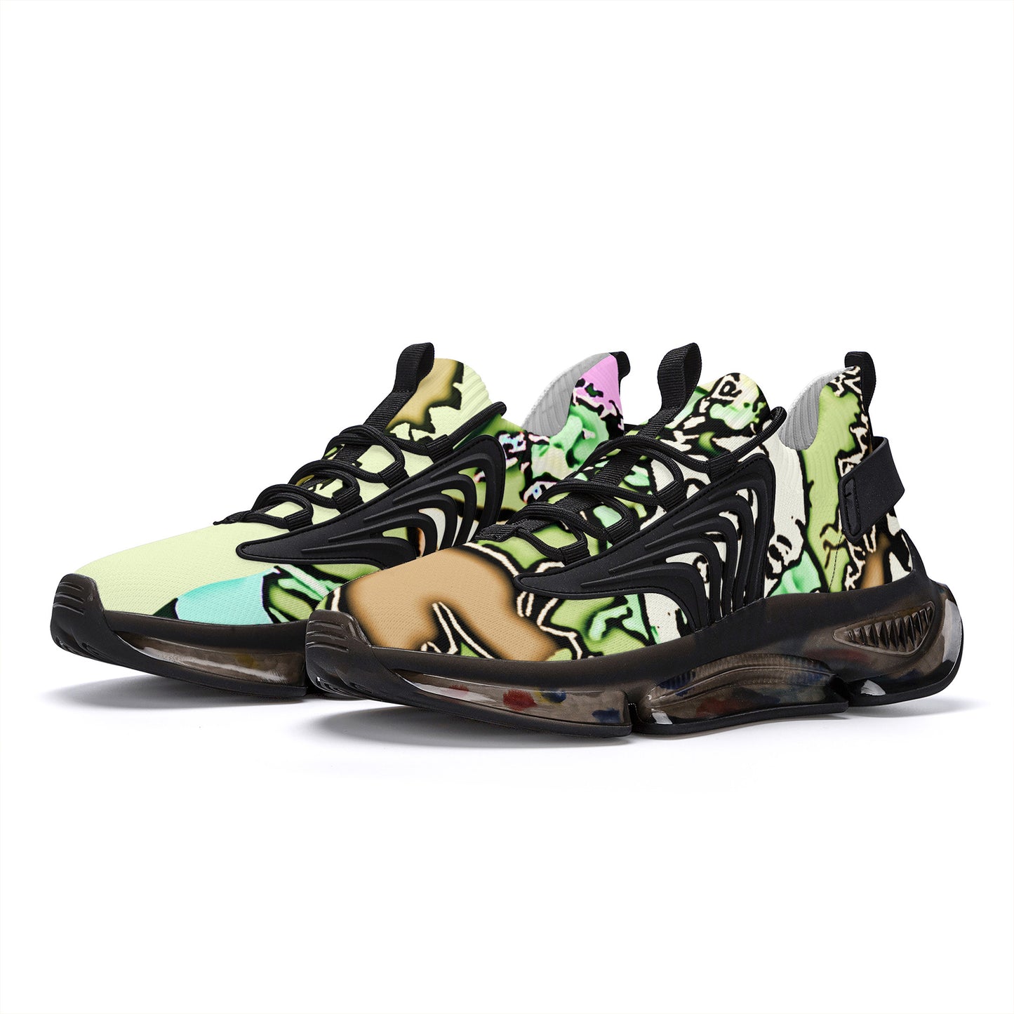 SF_S36 Air Max React Sneakers - Afro