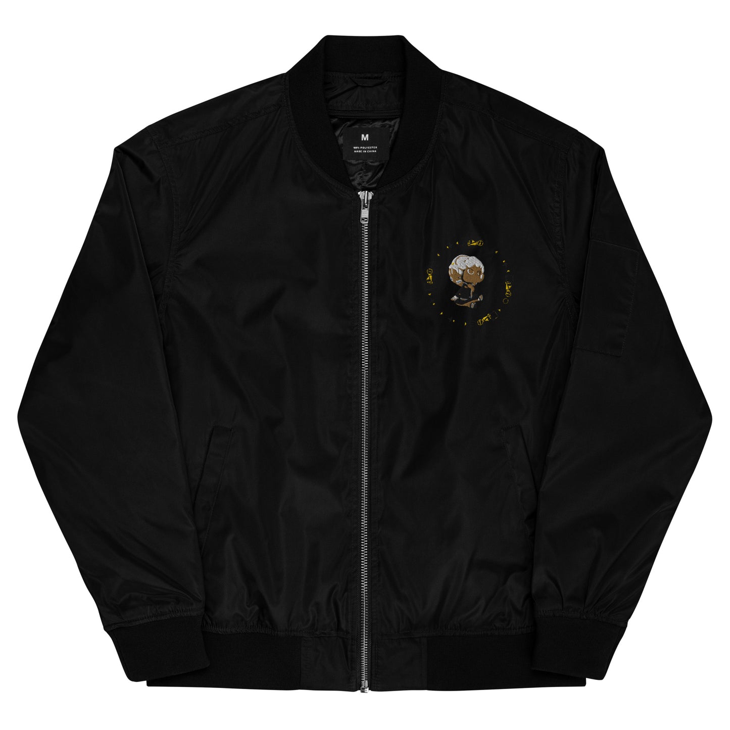 Branded Recycled bomber jacket