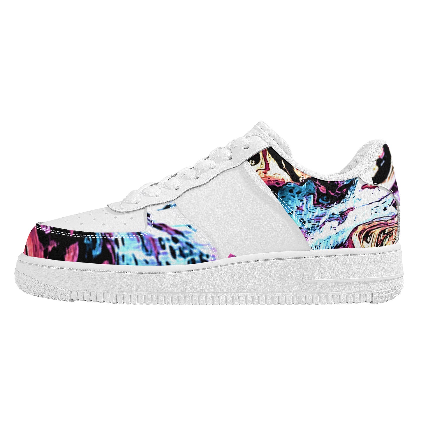 SF_F8 Low Top Unisex Sneaker Pink Marble