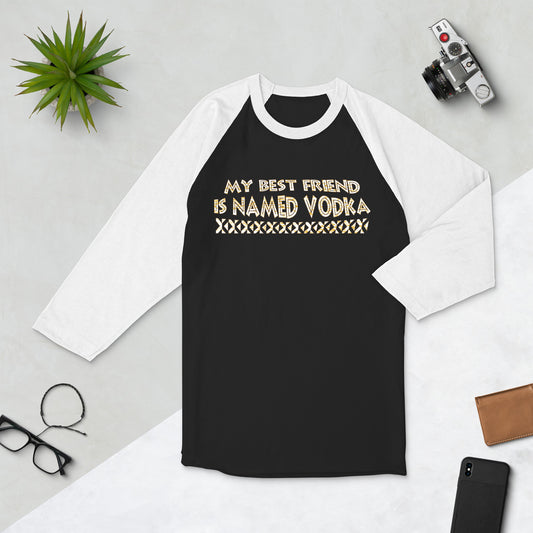 Graphic Vodka raglan shirt