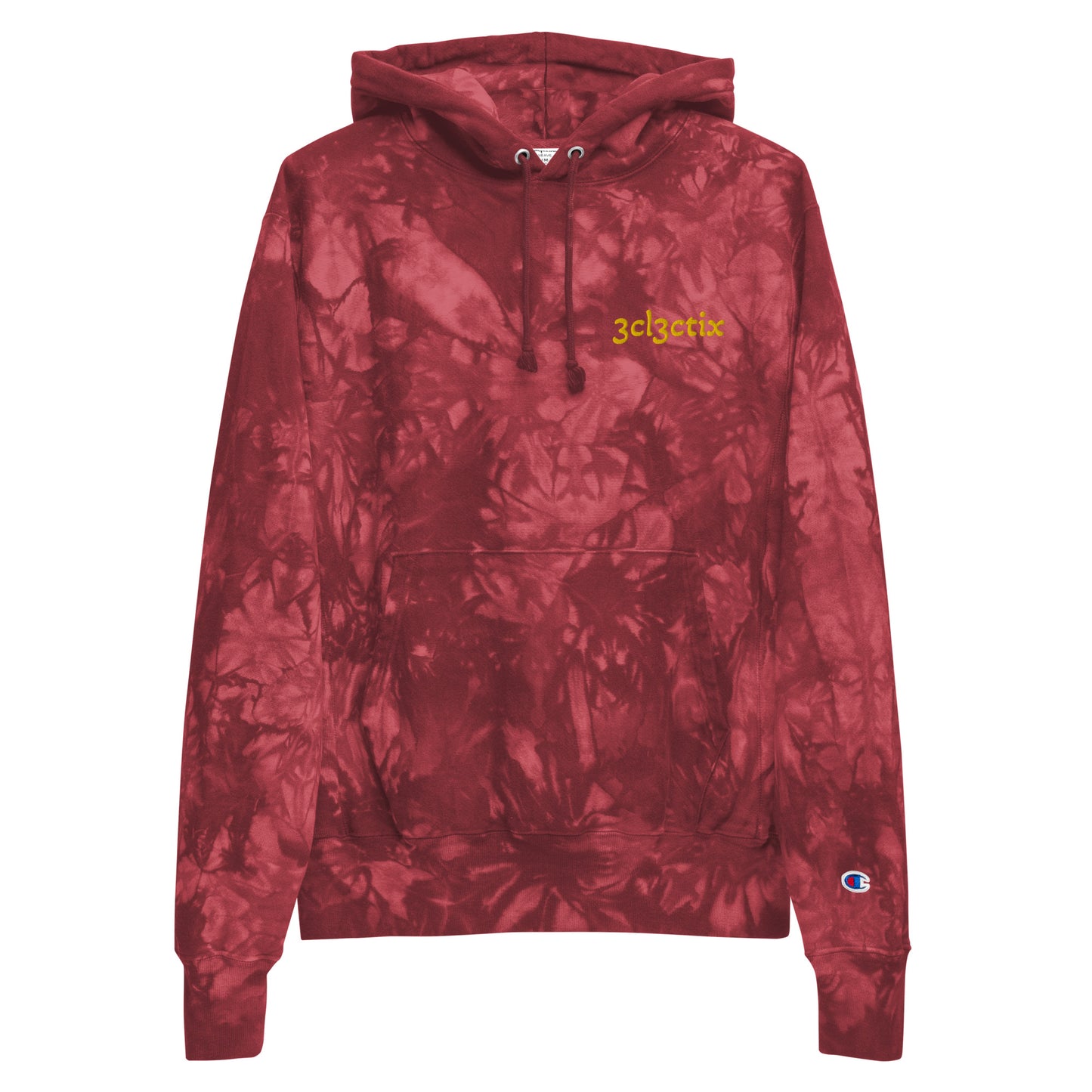 Branded Unisex tie-dye hoodie