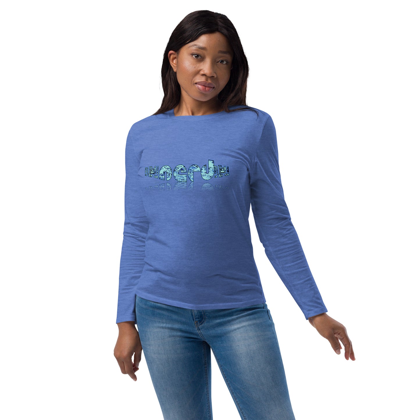 Graphic "Nerd" Unisex long sleeve shirt