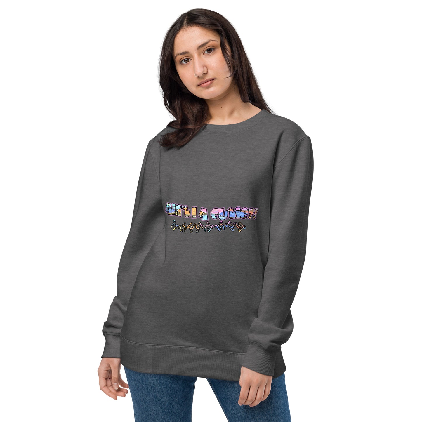 Graphic "Cutie" Unisex sweatshirt