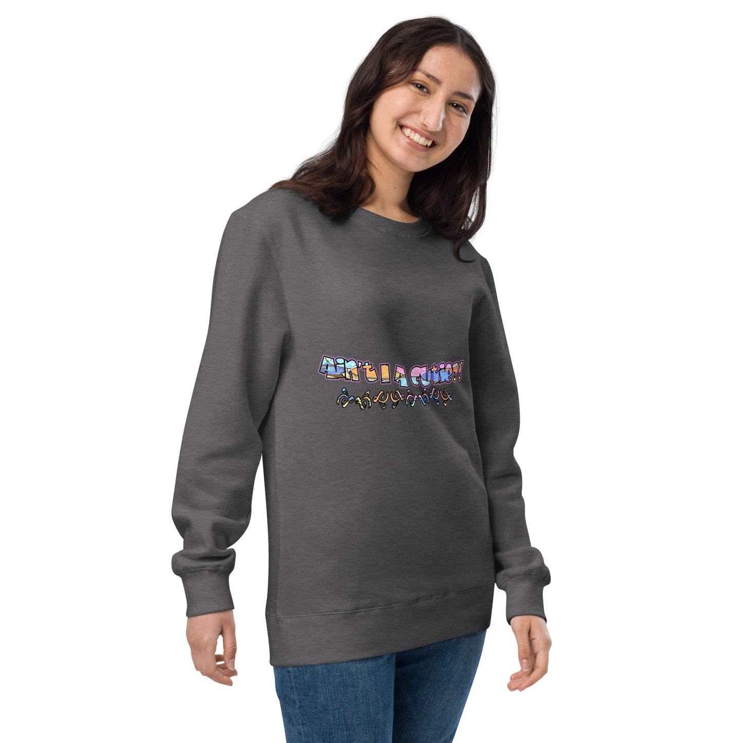 Graphic "Cutie" Unisex sweatshirt