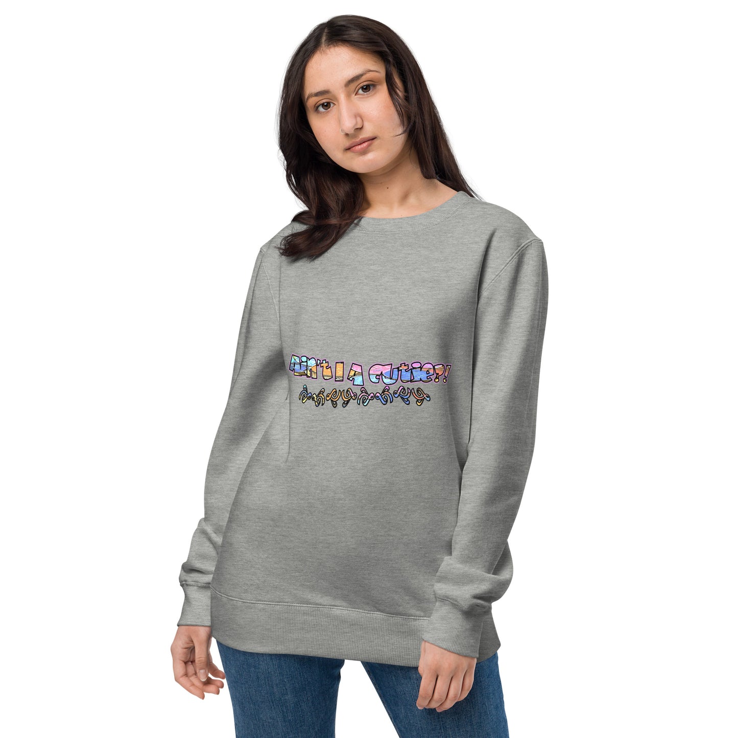 Graphic "Cutie" Unisex sweatshirt