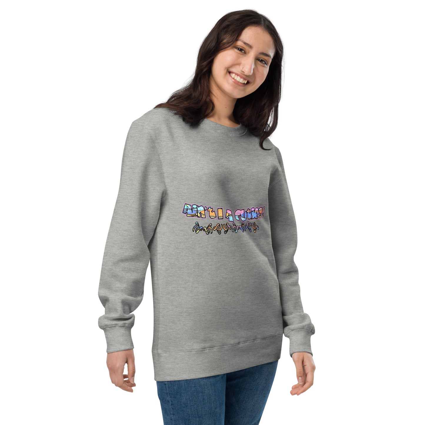 Graphic "Cutie" Unisex sweatshirt