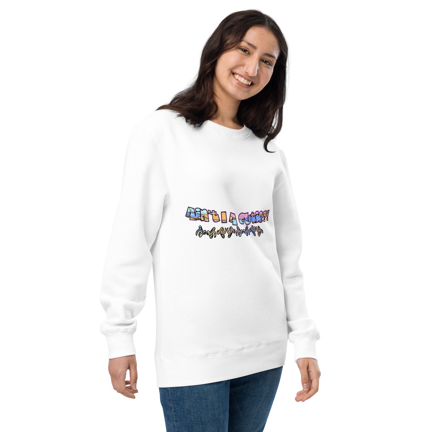 Graphic "Cutie" Unisex sweatshirt