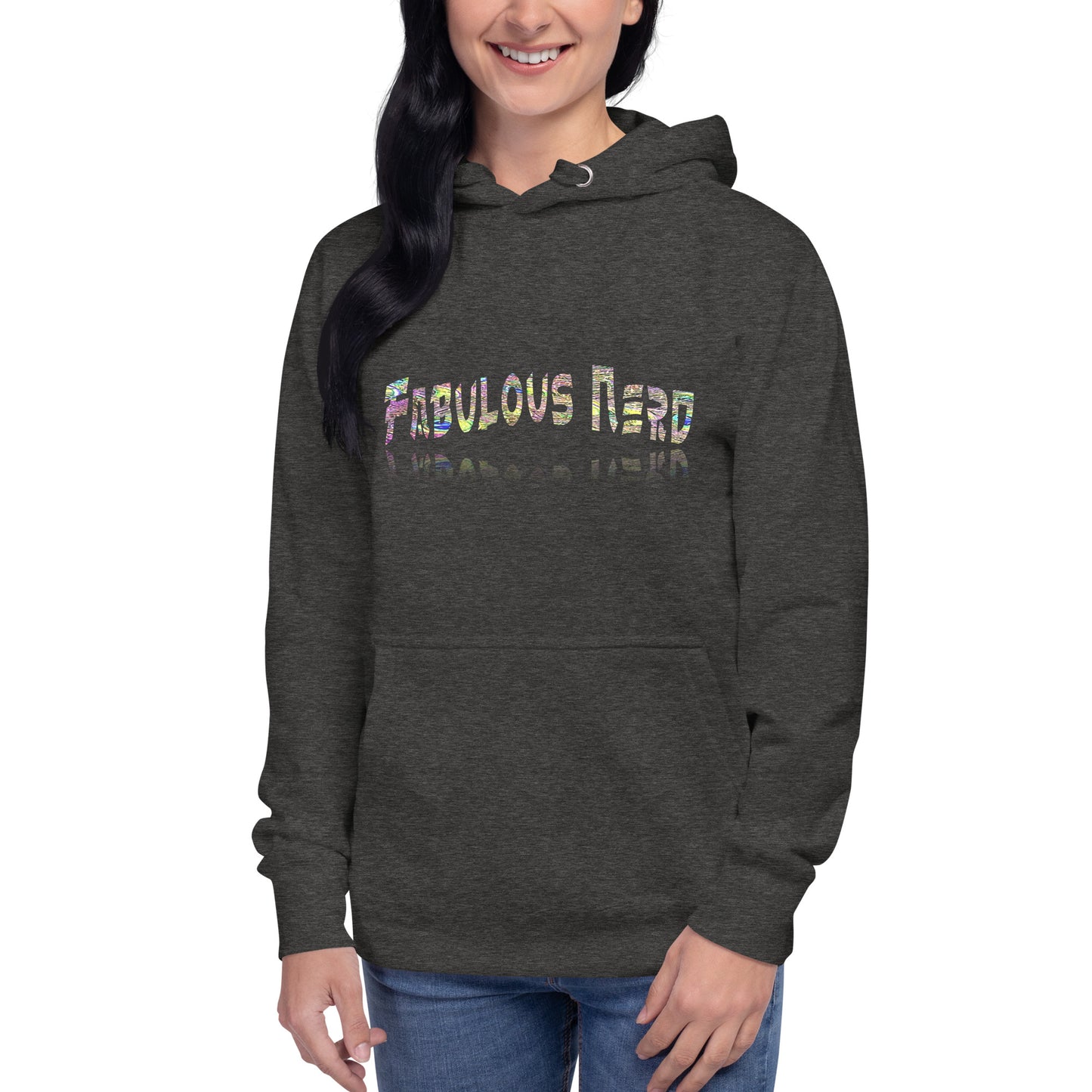 Graphic "Fabulous Nerd" Unisex Hoodie