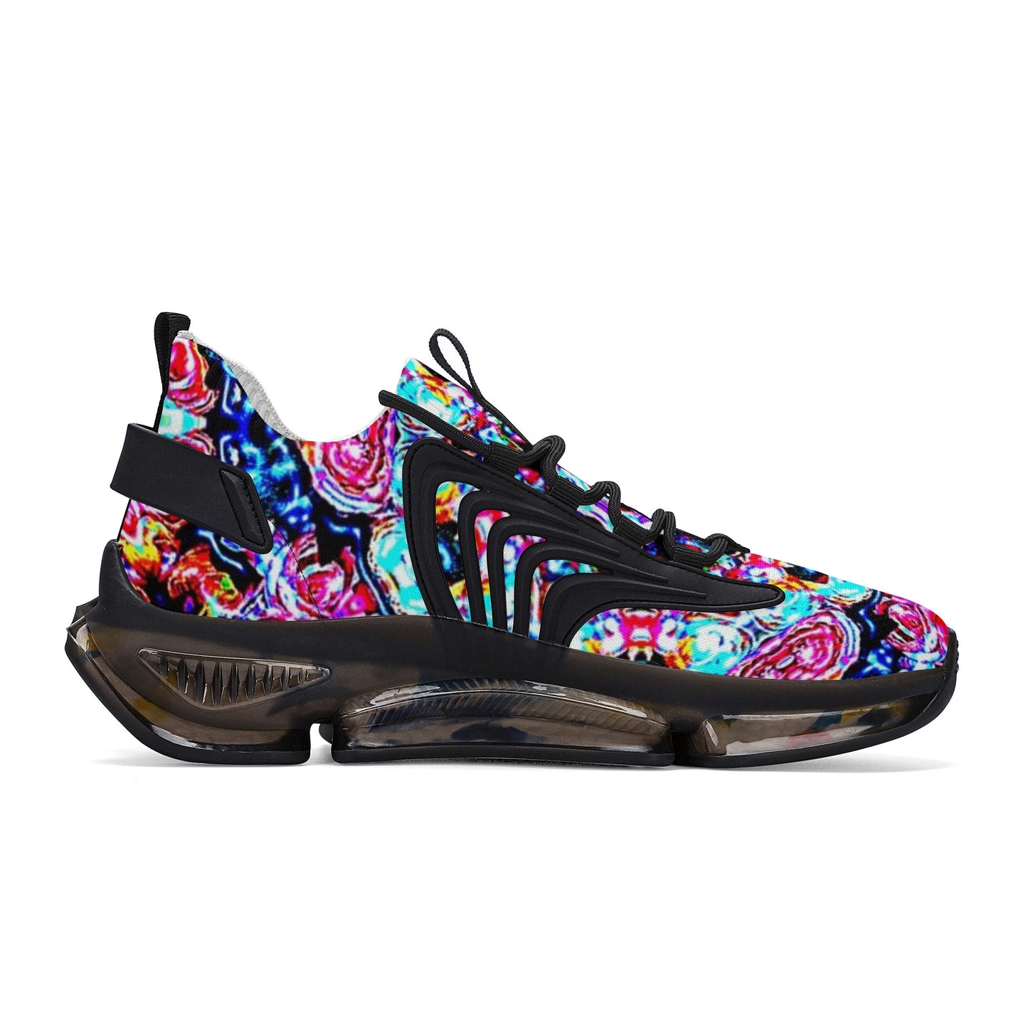 SF_S36 Air Max React Sneakers - Neon Floral