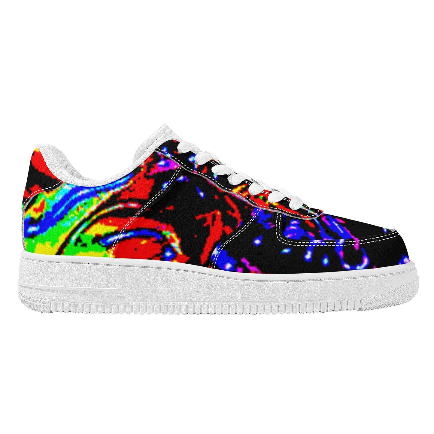 SF_F8 Low Top Unisex Sneaker Deep Floral