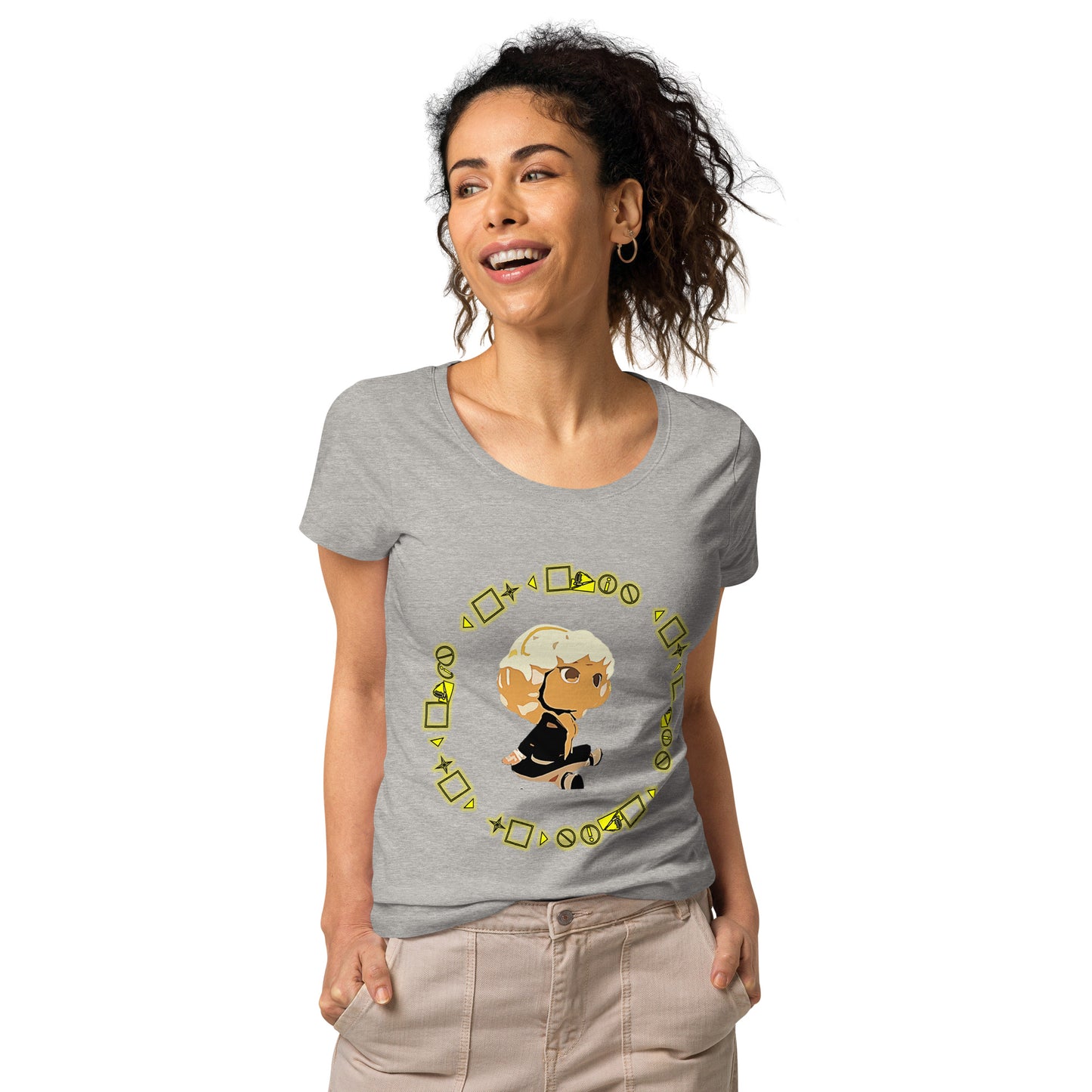 Logo Women’s basic organic t-shirt