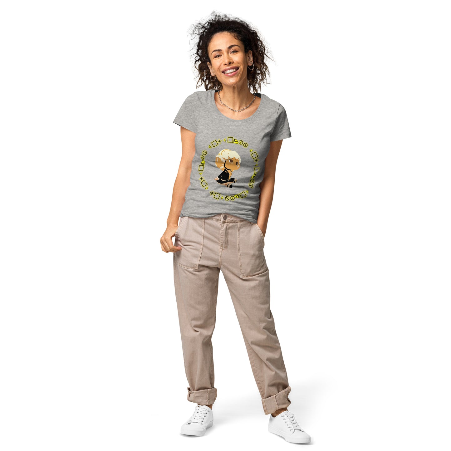 Logo Women’s basic organic t-shirt