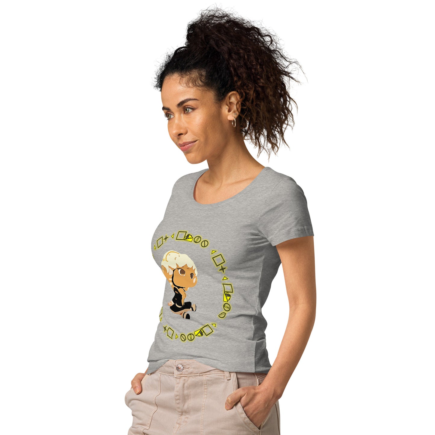 Logo Women’s basic organic t-shirt