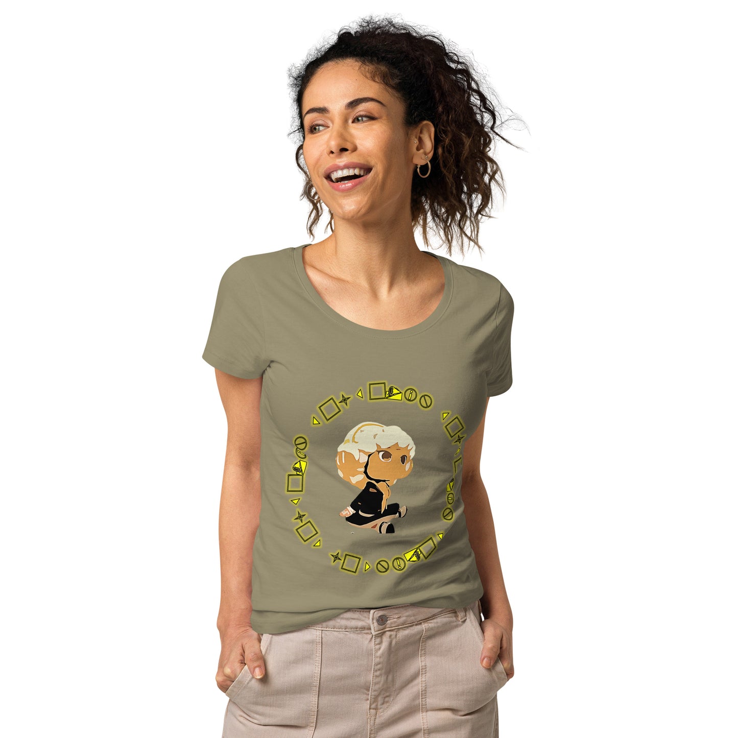 Logo Women’s basic organic t-shirt