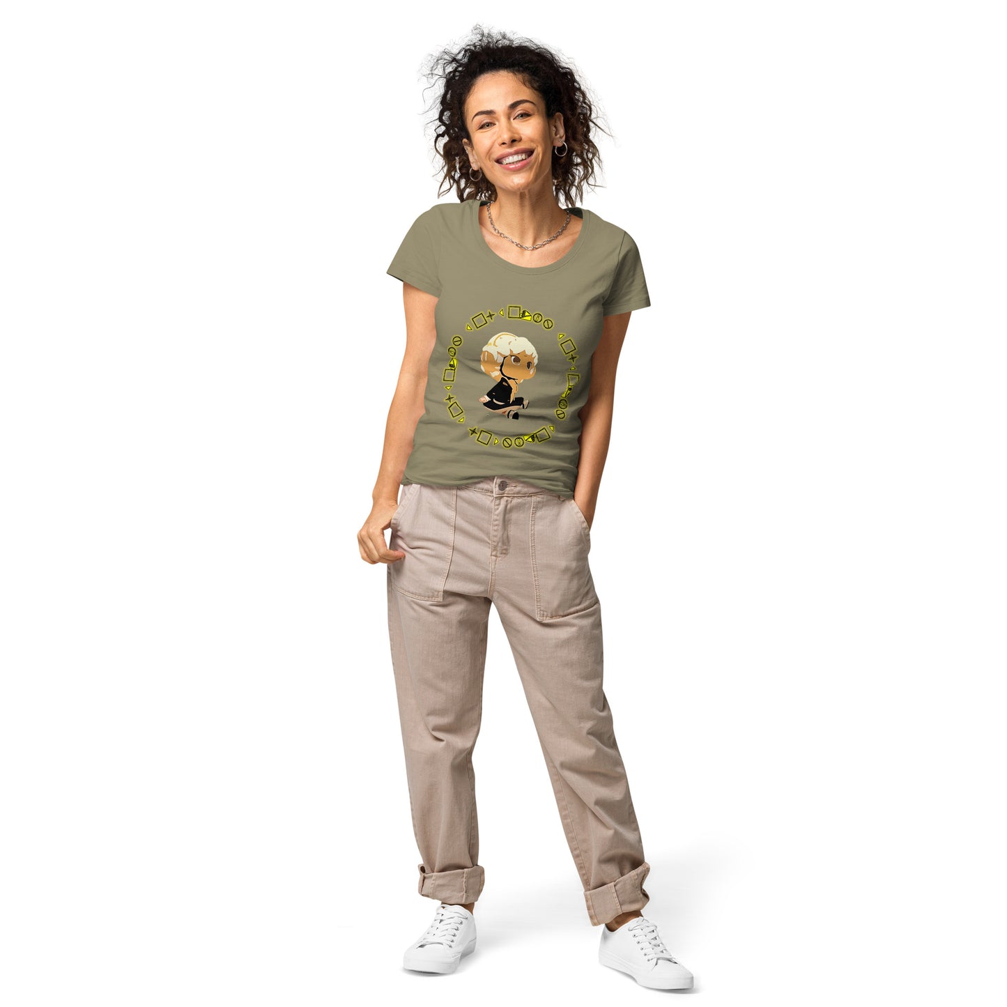 Logo Women’s basic organic t-shirt