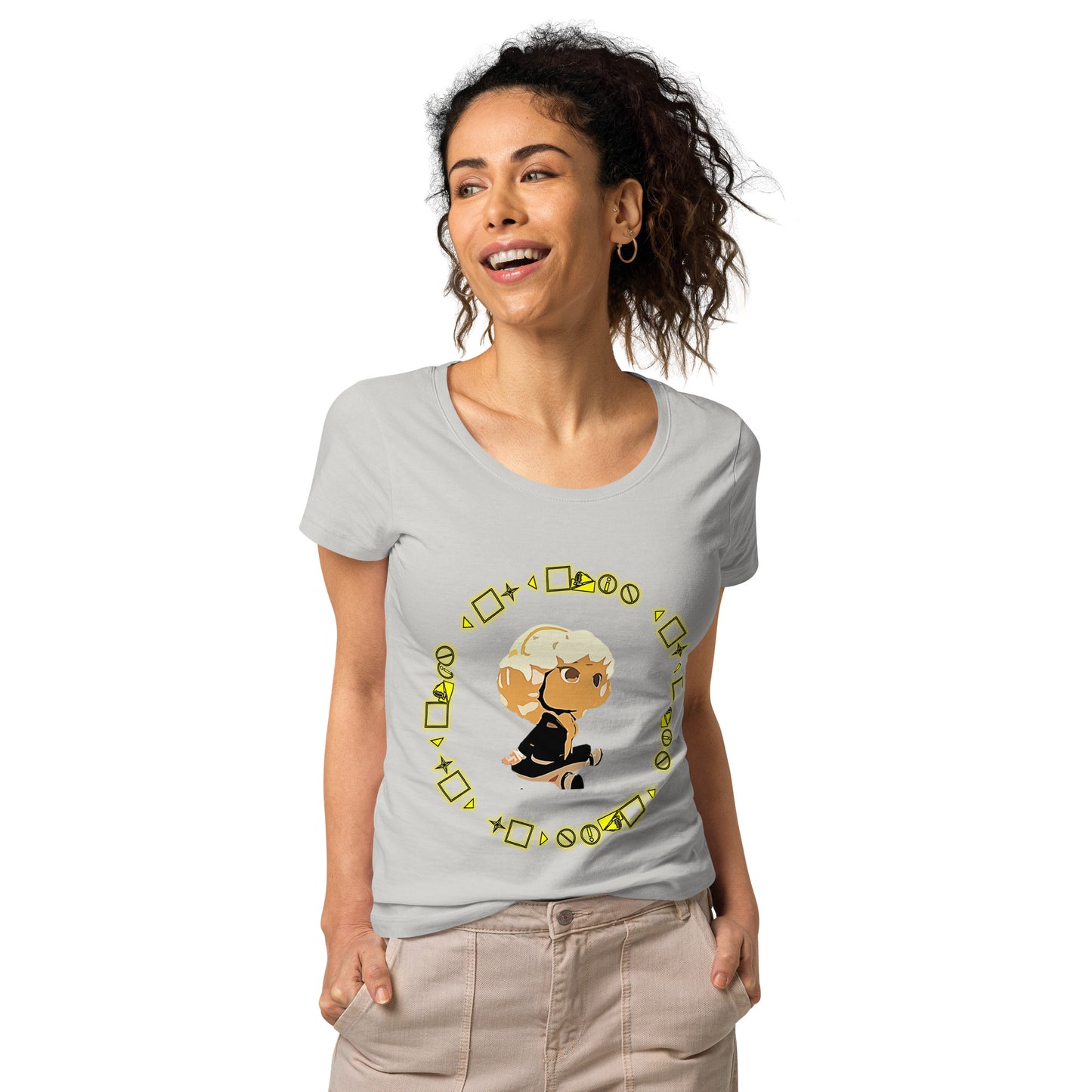 Logo Women’s basic organic t-shirt