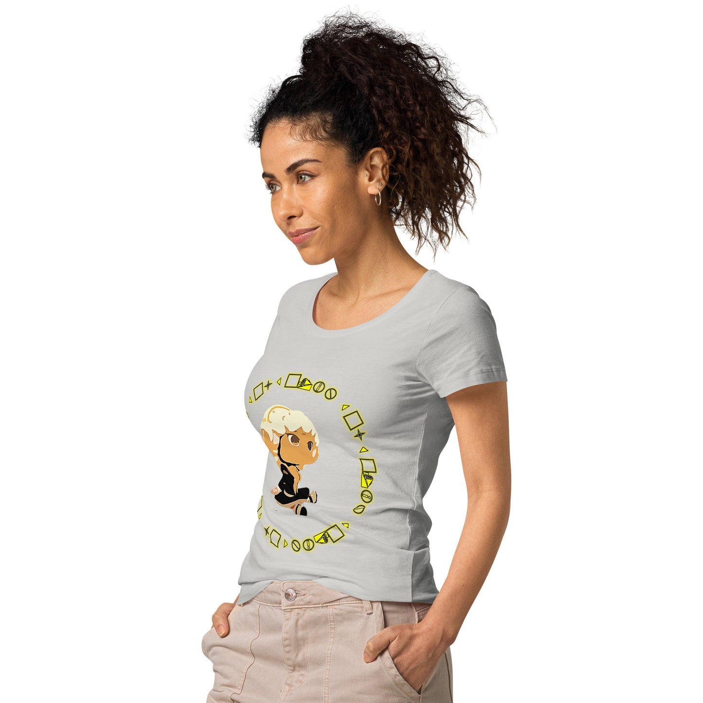 Logo Women’s basic organic t-shirt