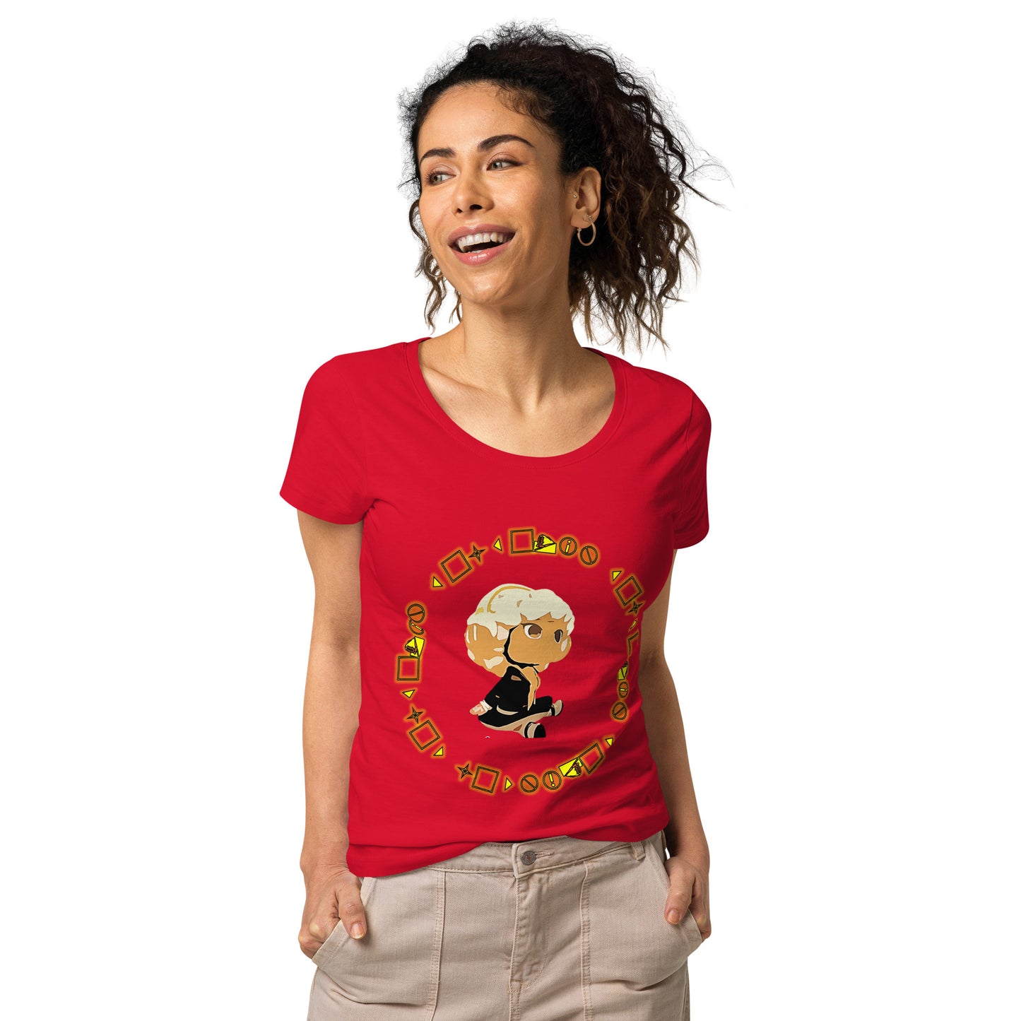 Logo Women’s basic organic t-shirt