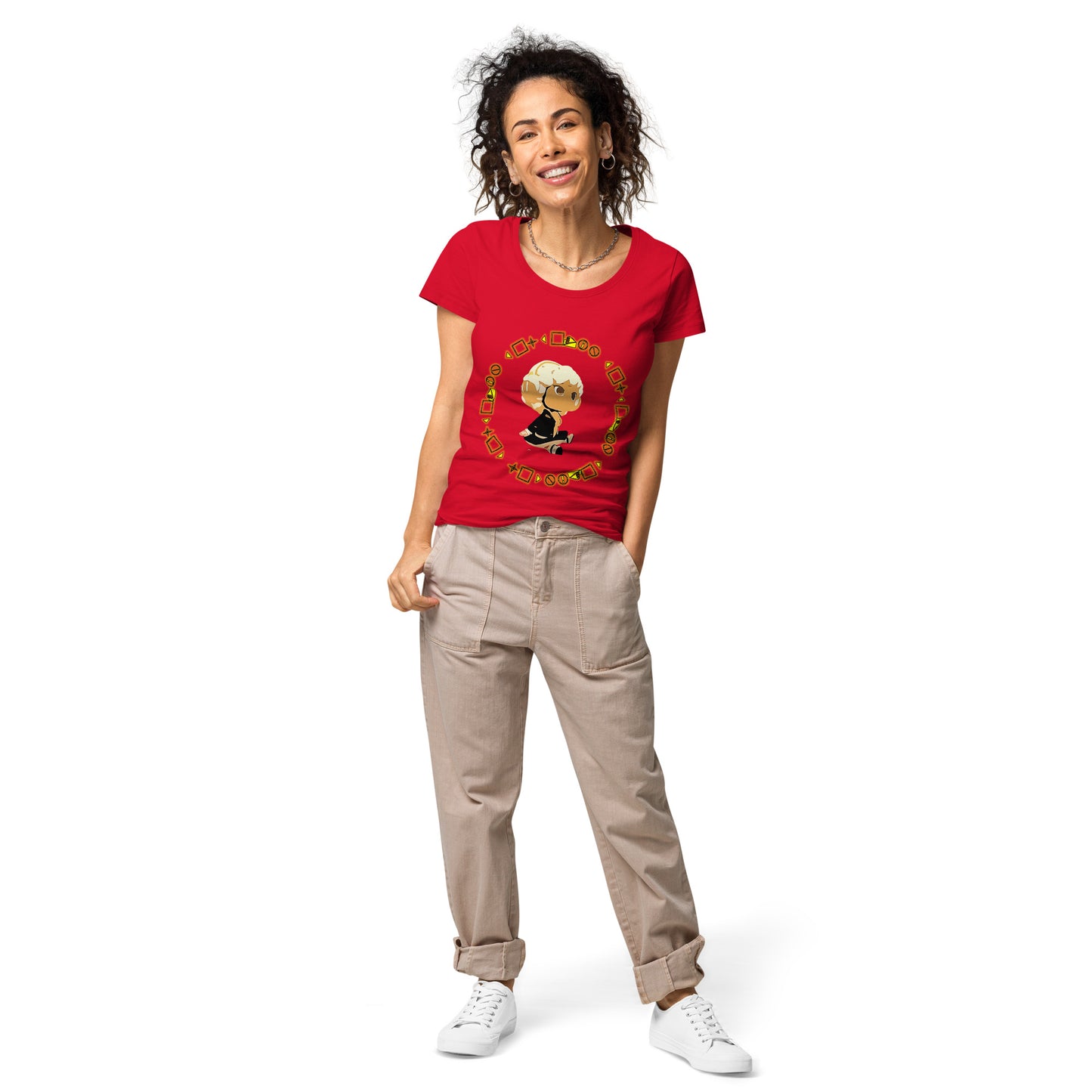 Logo Women’s basic organic t-shirt